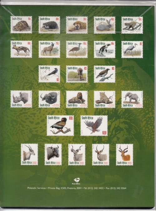 RSA 1998: THE REDRAWN 6th DEFINITIVE FULL SET OF 26 MNH