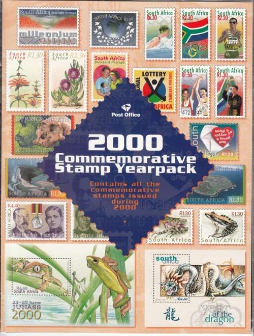 RSA 2000: YEARPACK AS ISSUED BY SAPO MNH