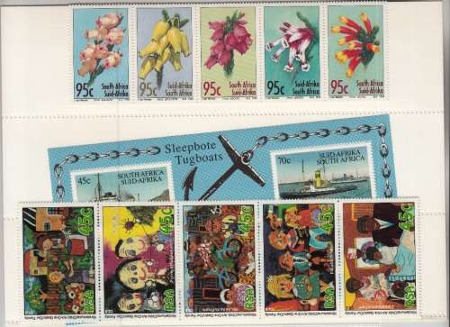 RSA 1994: COMMEMORATIVE YEARPACK incl MINISHEETS