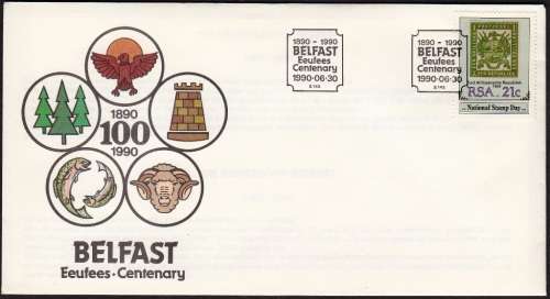 RSA COMM COVER 1990: CENTENARY OF BELFAST