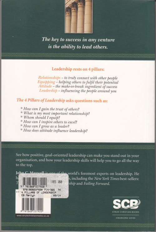 THE 4 PILLARS OF LEADERSHIP - JOHN MAXWELL