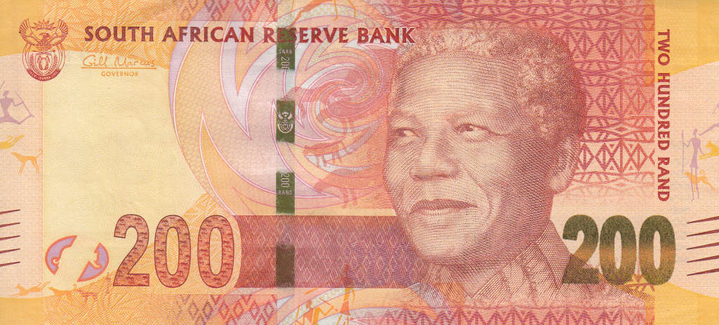 BANKNOTE MARCUS second issue R200 UNC - AA 0845399 E
