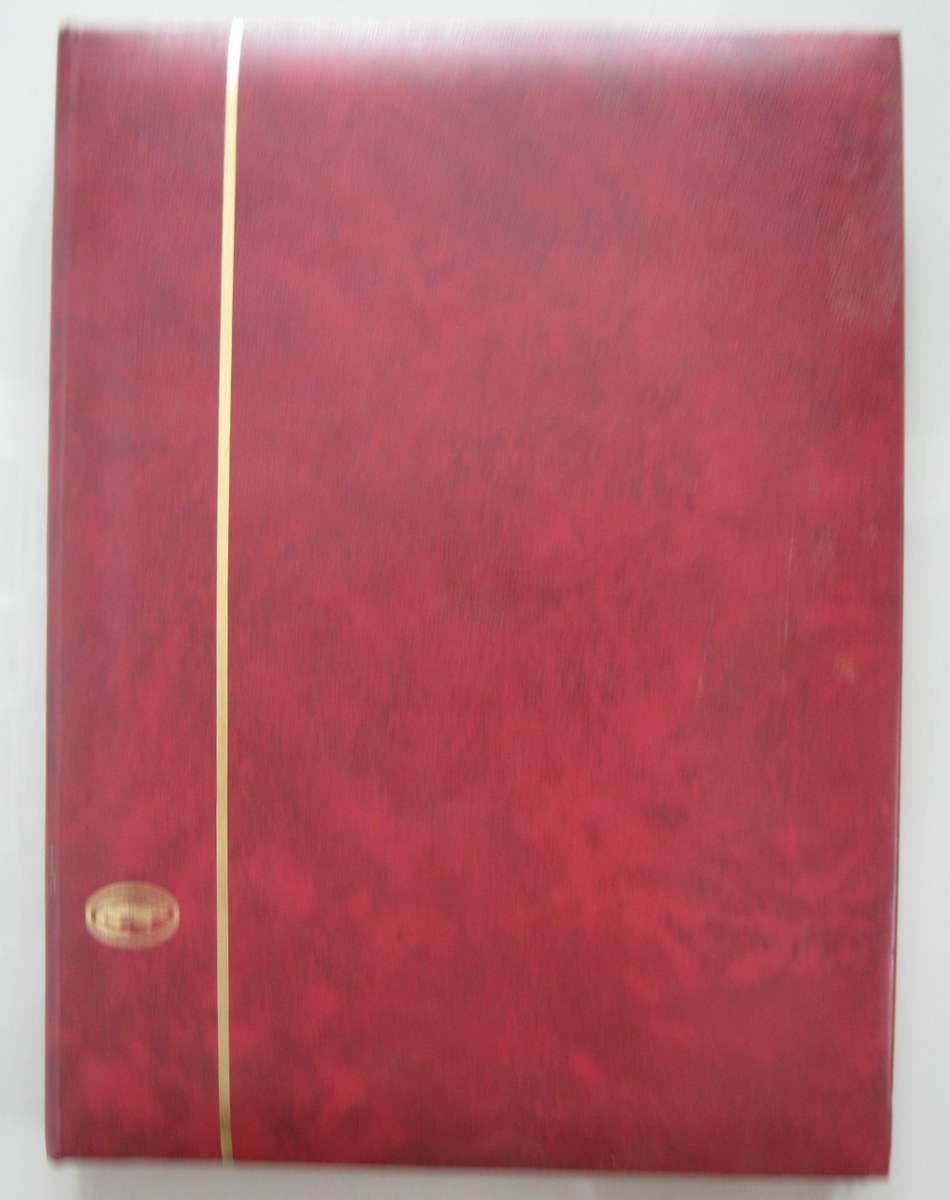 RED STAMP ALBUM 16 PAGES 32 SIDES - SWA MINT and USED - VALUEABLE EARLY (CV R3000)