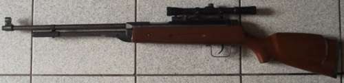 AIR RIFLE AND SCOPE