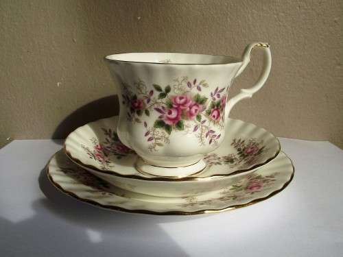 Royal Albert " Lavender Rose " Trio - Made In England