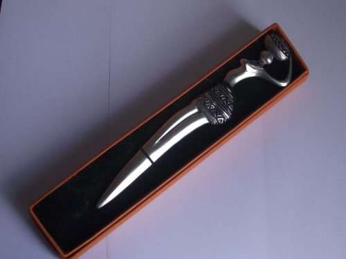 STUNNING ANDY C TRIBAL THEMED LETTER OPENER