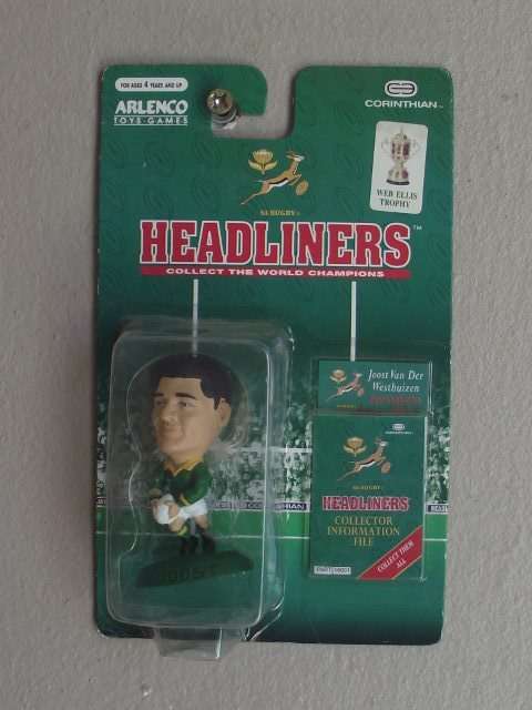 AMAZING JOOST VAN DER WESTHUZEN HEADLINERS FIGURINE IN ORIGINAL PACKAGING