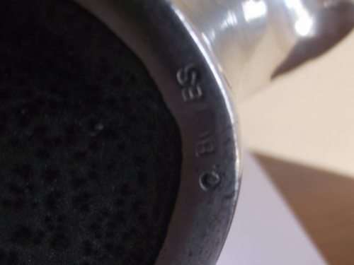 LOVELY CARROL BOYES MAN DESIGN GRAVY BOAT-ALUMINIUM