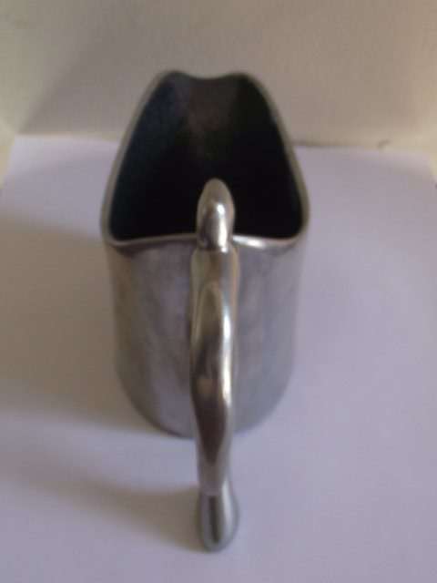 LOVELY CARROL BOYES MAN DESIGN GRAVY BOAT-ALUMINIUM