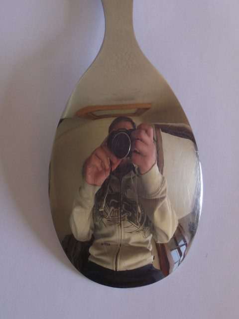 LOVELY LARGE CARROL BOYES SERVING SPOON