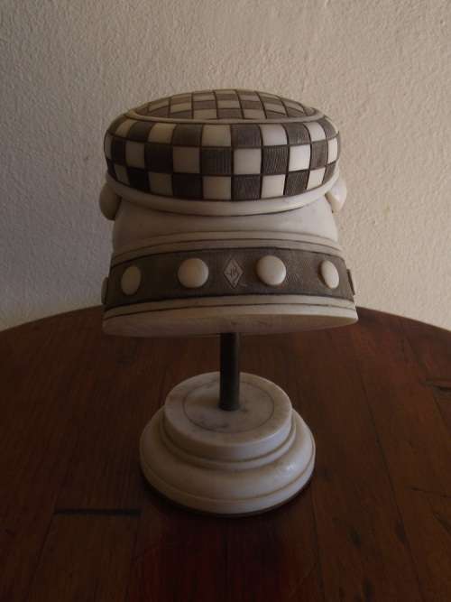 Large John Biccard Crushed Marble Bulldog ( Butch )