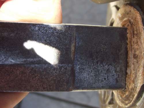 BRITISH  CAVALRY OFFICERS PATTERN SWORD AND  METAL SCABBARD