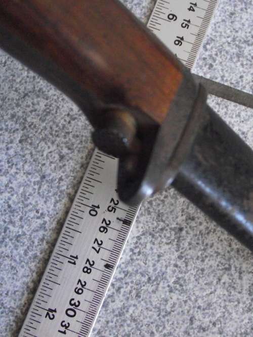 NORWEGIAN KRAG JORGENSEN M.1894 BAYONET STAMPED CEWG