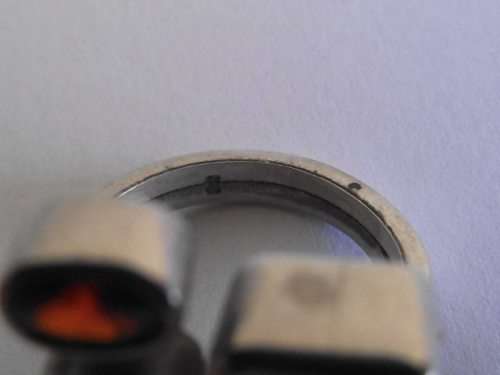 LOVELY 835 CONTINENTAL SILVER RING SET WITH VARIOUS SEMI-PRECIOUS STONES