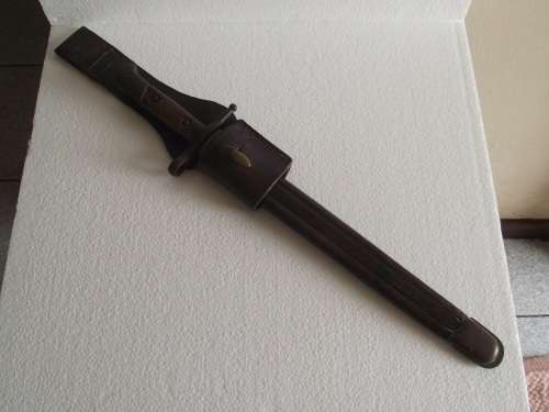 BAYONET  SCABBARD AND FROG