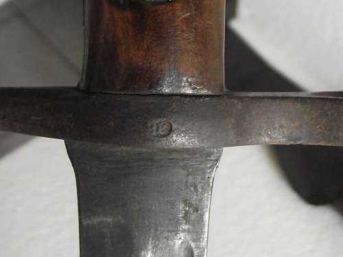 BAYONET  SCABBARD AND FROG