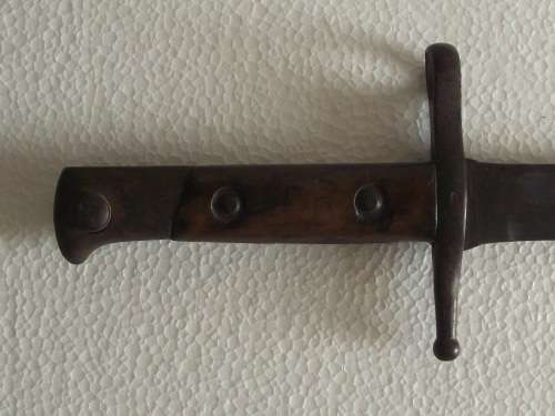 BAYONET  SCABBARD AND FROG