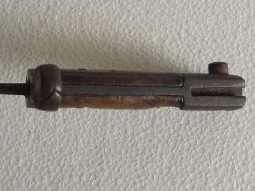 BAYONET  SCABBARD AND FROG