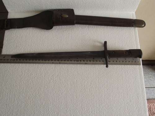 BAYONET  SCABBARD AND FROG