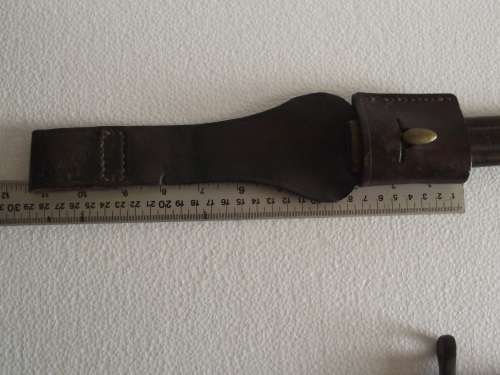 BAYONET  SCABBARD AND FROG