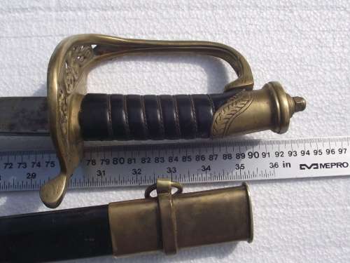 PATTERN SWORD STAMPED U.S.