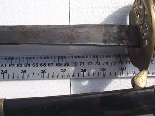 PATTERN SWORD STAMPED U.S.