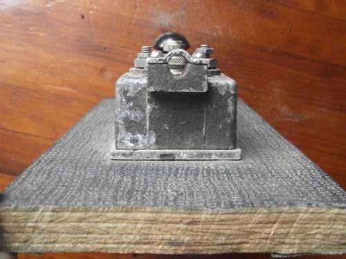 Vintage Unmarked Hand Key Morse Code Telegraph Ham Radio
