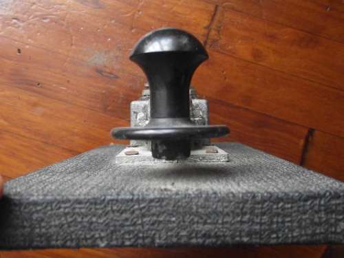 Vintage Unmarked Hand Key Morse Code Telegraph Ham Radio