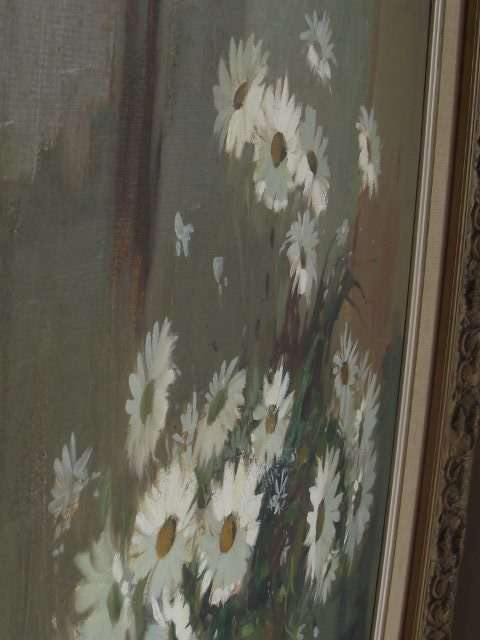 AMAZING STILL LIFE FLOWERS OIL PAINTING BY WESSEL MARAIS