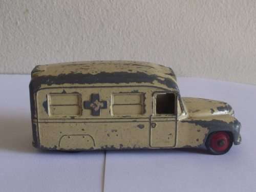 VINTAGE WELL PLAYED WITH DINKY TOYS DAIMLER CAR