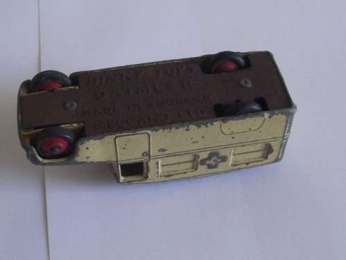 VINTAGE WELL PLAYED WITH DINKY TOYS DAIMLER CAR