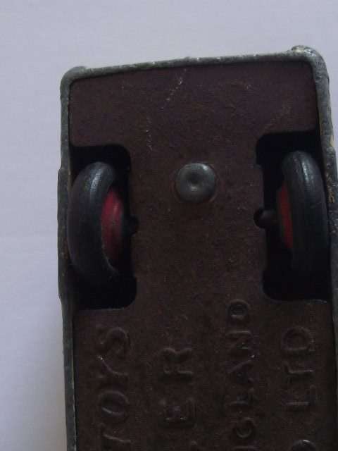 VINTAGE WELL PLAYED WITH DINKY TOYS DAIMLER CAR