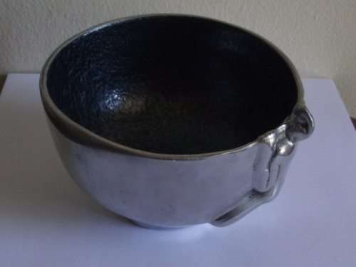STUNNING CARROL BOYES ALUMINIUM RICE BOWL - WHAT'S INSIDE