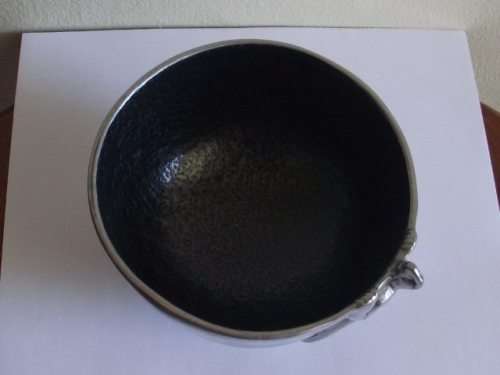 STUNNING CARROL BOYES ALUMINIUM RICE BOWL - WHAT'S INSIDE