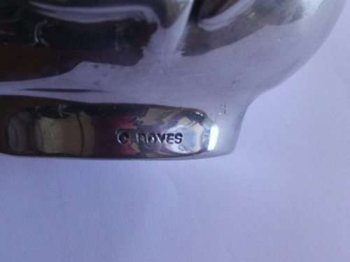 STUNNING CARROL BOYES ALUMINIUM RICE BOWL - WHAT'S INSIDE