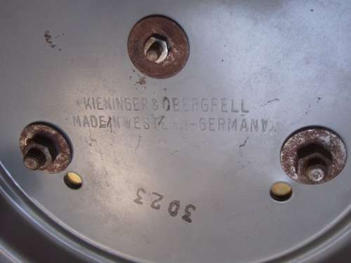 Kieninger & Obergfell Floral Design Anniversary Clock