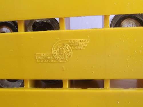 Vintage miniature Coca Cola crate with 24 mini bottles