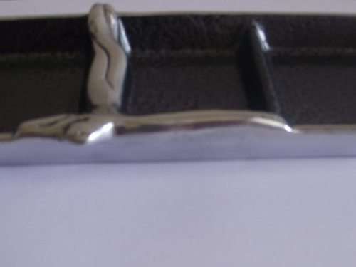 LOVELY CARROL BOYES ALUMINIUM CONDIMENT DISH-MAN