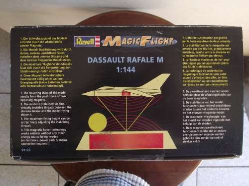 Revell Dassault Rafale M Magic Flight With Magnet Hover Technology --- 09100