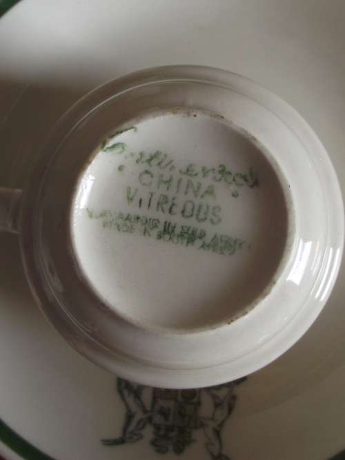 5 S.A.R TEA CUPS AND SAUCERS