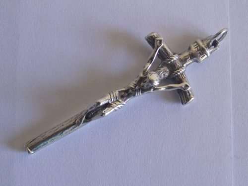 AMAZING VINTAGE STERLING SILVER CRUCIFIX