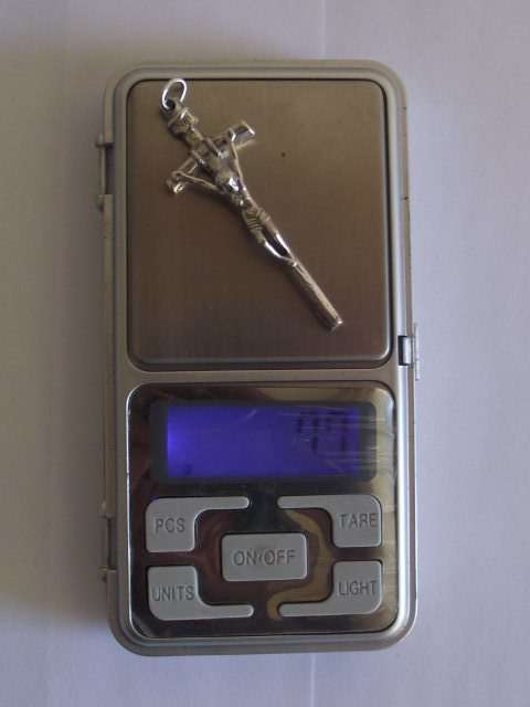 AMAZING VINTAGE STERLING SILVER CRUCIFIX