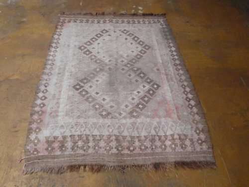 FADED HAND WOVEN KILIM CARPET