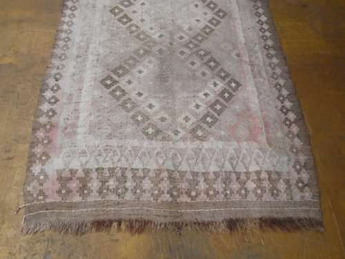 FADED HAND WOVEN KILIM CARPET