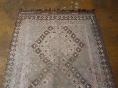 FADED HAND WOVEN KILIM CARPET