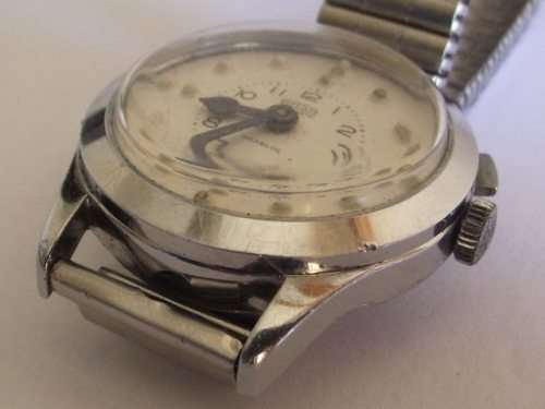 AMAZING VINTAGE ARSA AUTOMATIC BRAILLE WRIST WATCH IN GOOD WORKING CONDITION