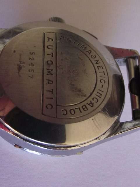 AMAZING VINTAGE ARSA AUTOMATIC BRAILLE WRIST WATCH IN GOOD WORKING CONDITION