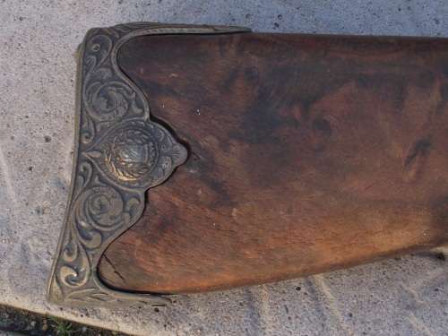 REPLICA FLINT LOCK RIFLE  ----- STAMPED PARIS