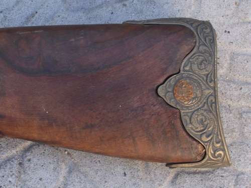 REPLICA FLINT LOCK RIFLE  ----- STAMPED PARIS