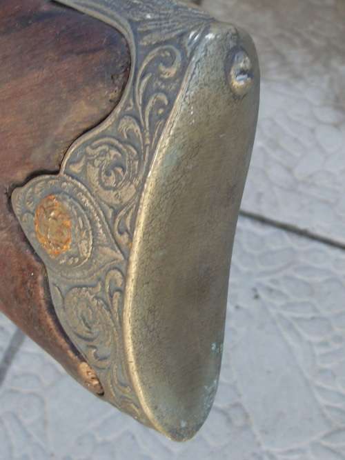 REPLICA FLINT LOCK RIFLE  ----- STAMPED PARIS